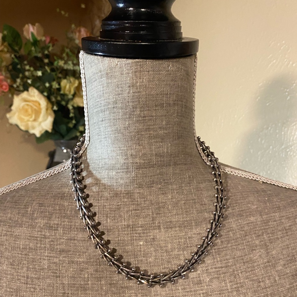Silver tone Chain Necklace
